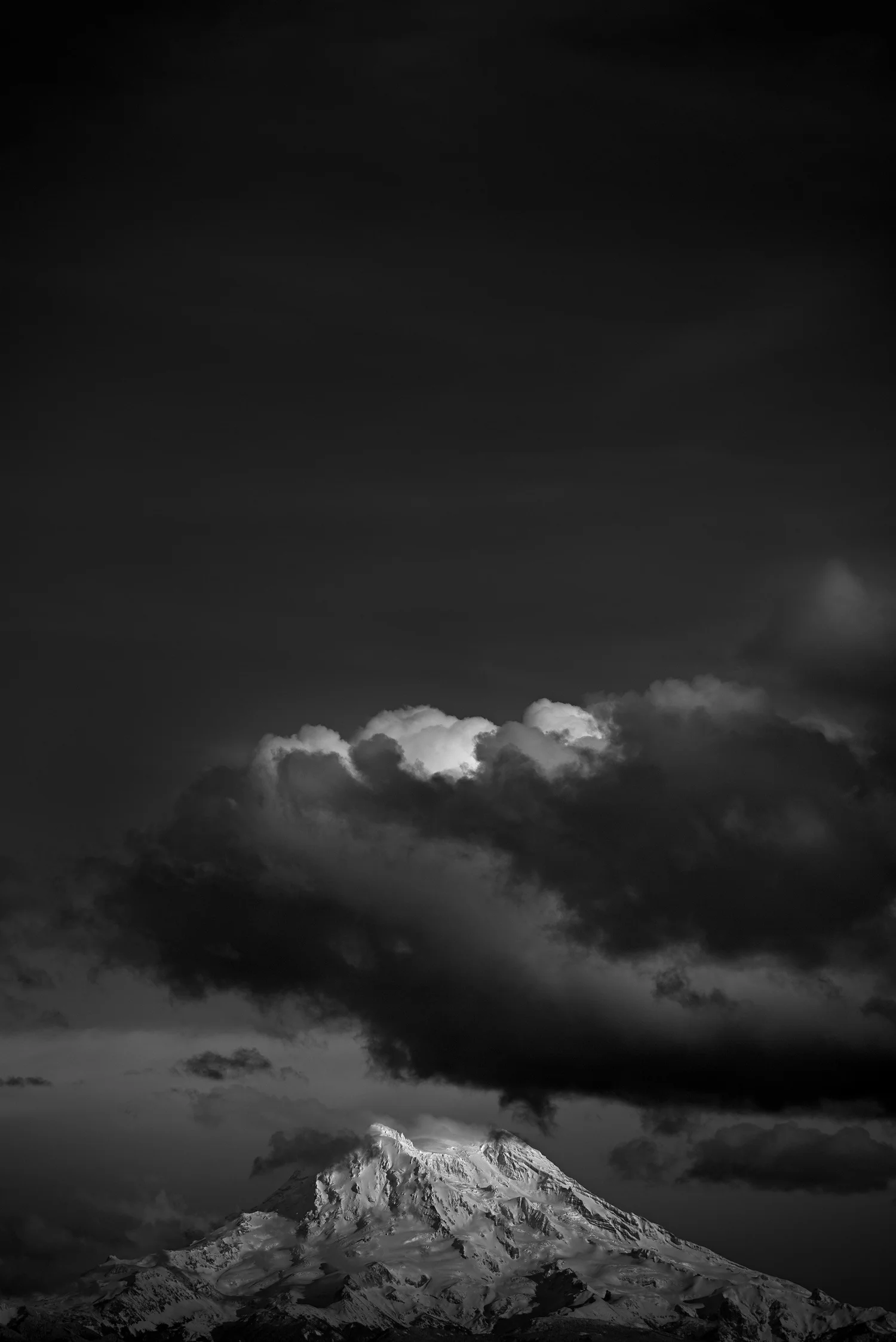 Storm over Mt Rainier